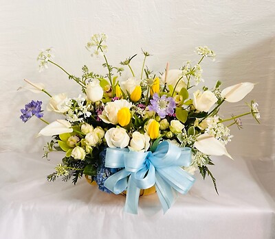 Basket of Beautiful Blooms