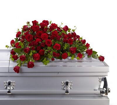 Red Rose Reverence Spray