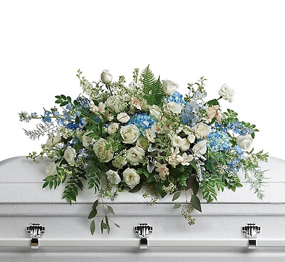 Tender Remembrance Casket spray