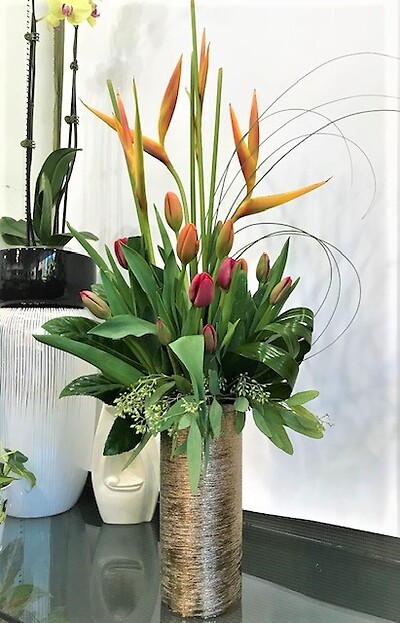 Heliconia &amp; Tulip