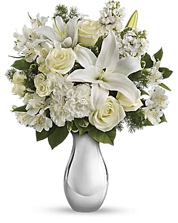 Shimmering White Bouquet